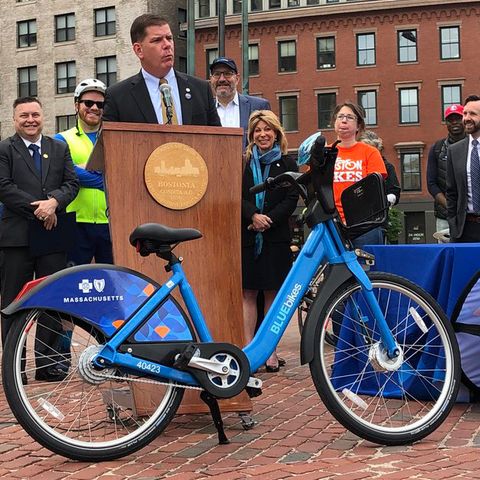 Boston Celebrates National Bike To Work Day