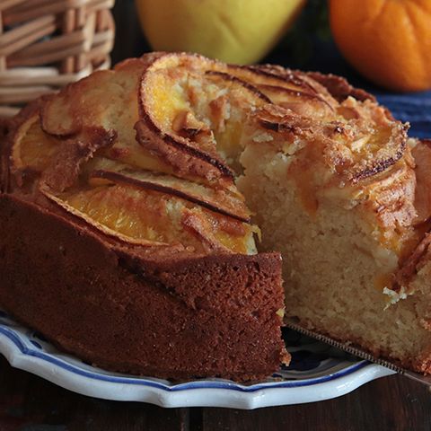 Torta mele e arance