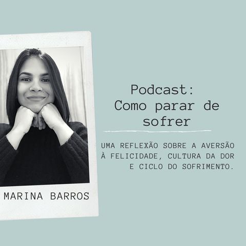 Como parar de sofrer