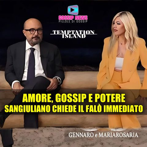 Amore Gossip e Politica: Sangiuliano Chiede il Falò Di Confronto Immediato!