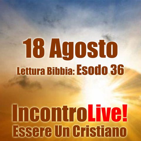 18 Agosto 2024 - Esodo 37