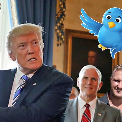 Trump slår tillbaka mot Twitter Anton och Jonas