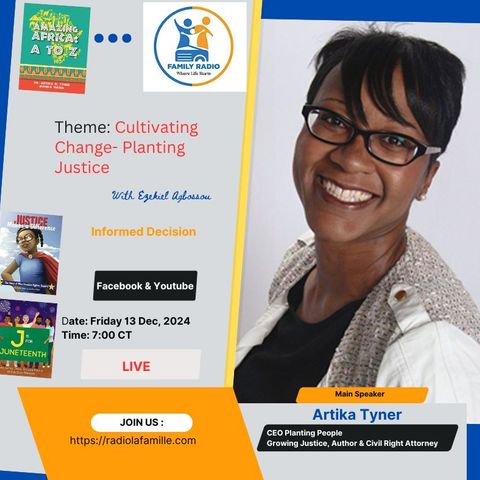Dr. Tyner Cultuvating Changes