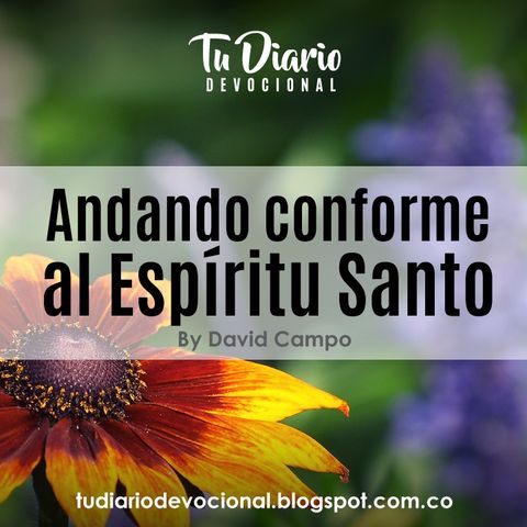 Andando conforme al Espíritu Santo