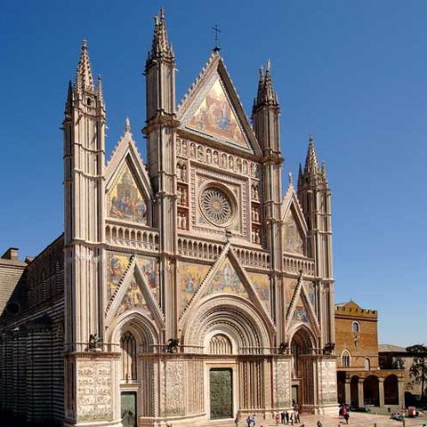 100 - Il Duomo di Orvieto. Miracolo della cristianità