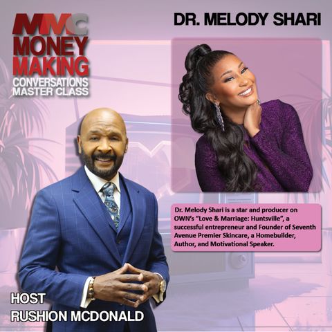 Dr. Melody Shari stars on OWN’s “Love & Marriage: Huntsville”, a successful entrepreneur and Founder of Seventh Avenue Premier Skincare.