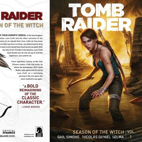 Source Material #154: Tomb Raider Comics: Season of the Witch (Dark Horse, 2014)