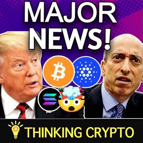 🚨HUGE CARDANO NEWS! TRUMP CRYPTO PROMO & SEC GARY GENSLER SAB121 FOIA!