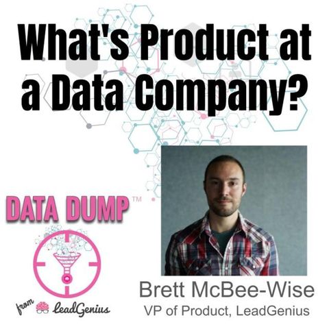 What's Product at a Data Company?