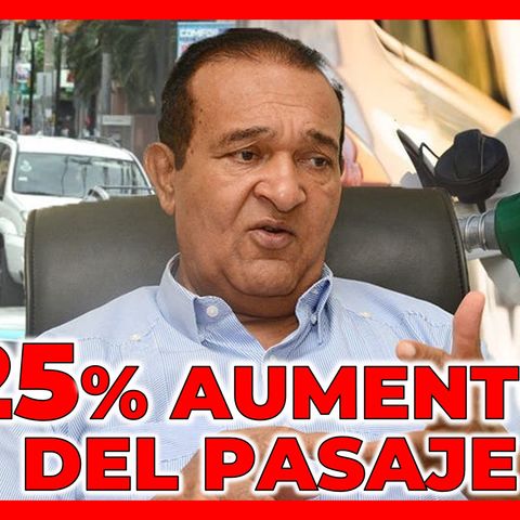 PRETENDEN SUBIR EL PASAJE HASTA UN 25% POR AUMENTO DE LOS COMBUSTIBLES