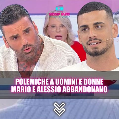 Polemiche a Uomini e Donne: Alessio e Mario Abbandonano il Programma!