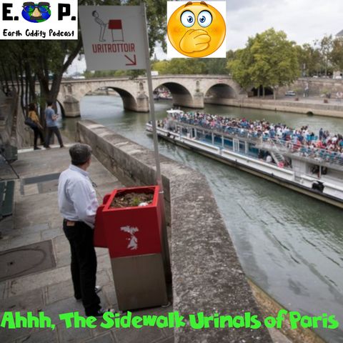 E.O.P. 32: Ahhh, The Sidewalk Urinals of Paris!