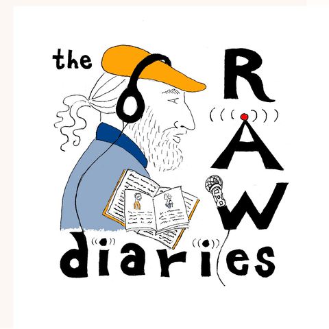 The Raw Diaries - EP34 - Ivar Potter profile, Caspar Gell poem