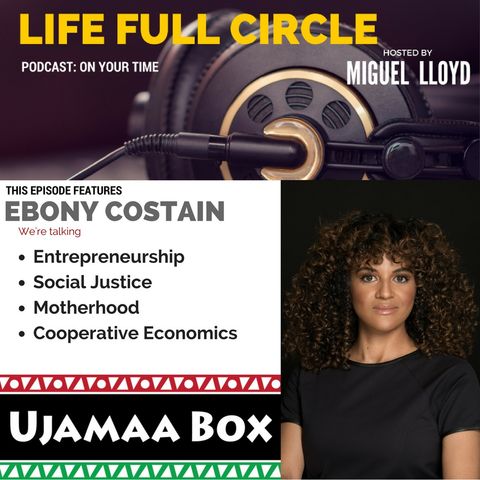 Ebony Costain with The UjamaaBox.com
