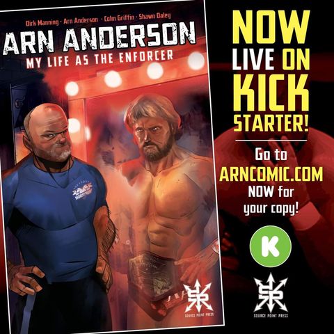 Fan Backed Friday-Arn Anderson: My Life as the Enforcer Graphic Novel
