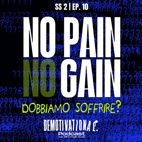 DOBBIAMO SOFFRIRE?