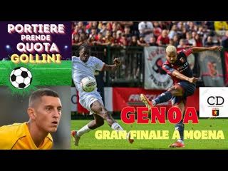 GENOA gran finale a MOENA tra infortuni amichevole e presentazione. PORTIERE prende quota GOLLINI