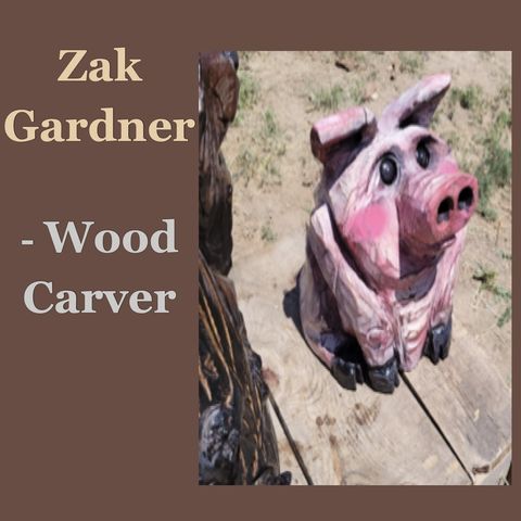 Zak Gardner-woodcarver interview by CoolKay and Countyfairgrounds