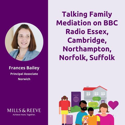 BBC Radio Essex, Cambridge, Northampton, Norfolk, Suffolk, 3CR Interview with Frances Bailey