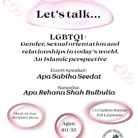 Live Recording ISLAMIC HELPLINE TALK - As A MOTHER ISLAMIC PERSPECTIVE LGBTQ🌷 UST.Rehana (RSB)