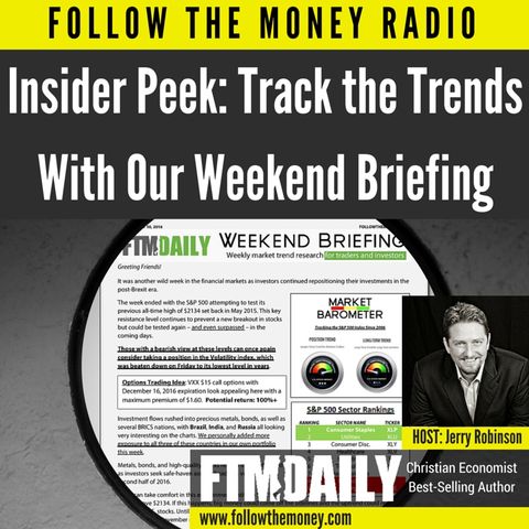 Insider Peek: Track the Trends with our Weekend Briefing