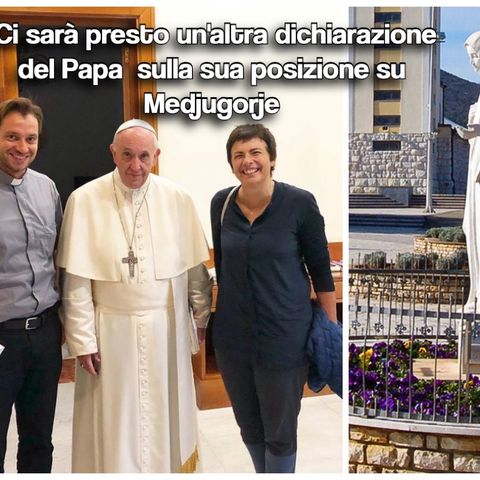 Papa Francesco dice a Chiara Amirante “Puoi dire che ho a cuore Medjugorje