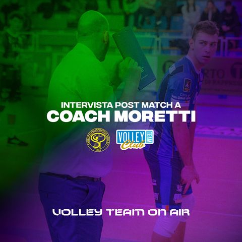 Coach Moretti post Sarroch-Personal Time 2-3