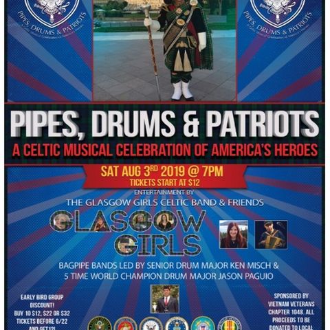 Pipes, Drums & Patriots Glasgow Girls