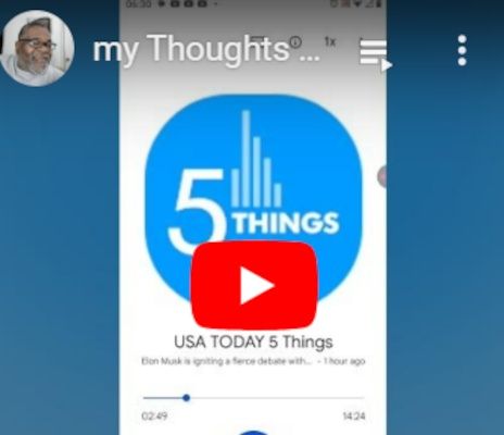 Thoughts About USAToday 5Things Segment