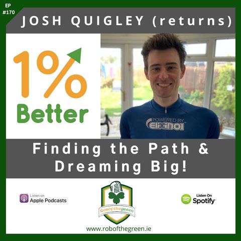Josh Quigley (returns) – Finding the Path & Dreaming Big – EP170