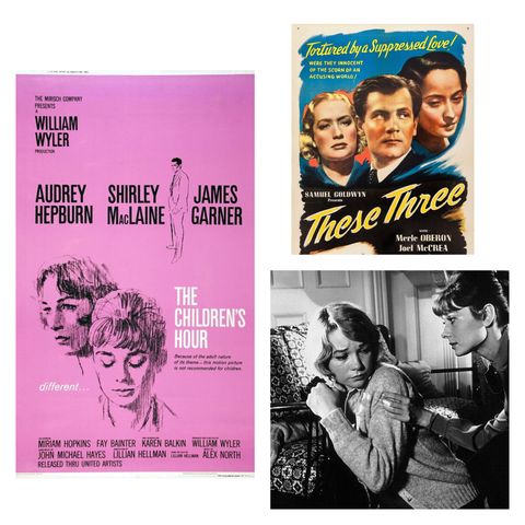 The Children's Hour (1961) & These Three (1936) Audrey Hepburn, Shirley MacLaine, & Lillian Hellman