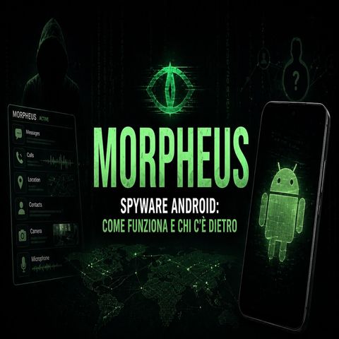 Morpheus spyware Android- come funziona e chi c'è dietro