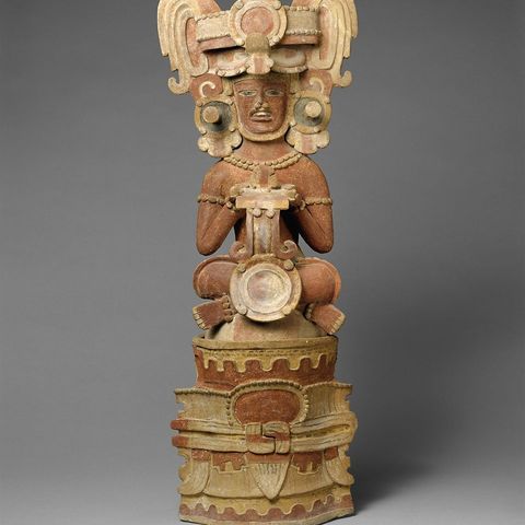#358 Censer with Seated King