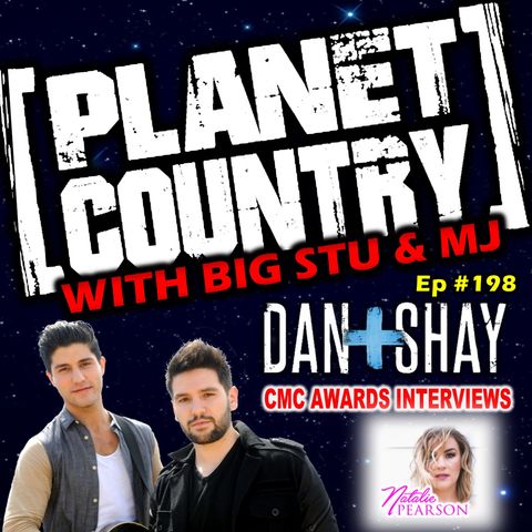 #198 - Dan+Shay and Natalie Pearson CMC Awards Red Carpet Interviews