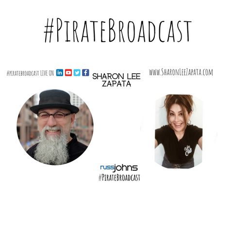 Catch Sharon Lee Zapata on the #PirateBroadcast