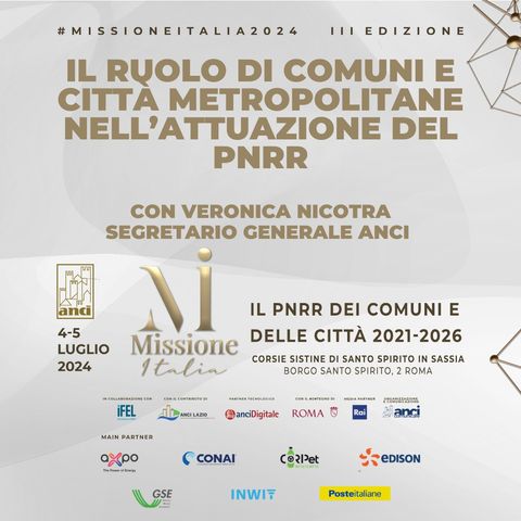 Il ruolo di comuni e città metropolitane nell'attuazione del PNRR con Veronica Nicotra, Segretario Generale ANCI