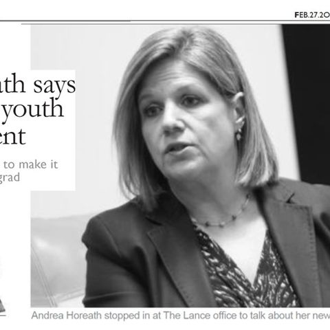 NDP Horwath says she can cure youth unemployment