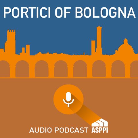Portici of Bologna. Via Santa Caterina (English)