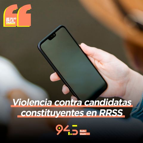 Violencia contra candidatas constituyentes en RRSS
