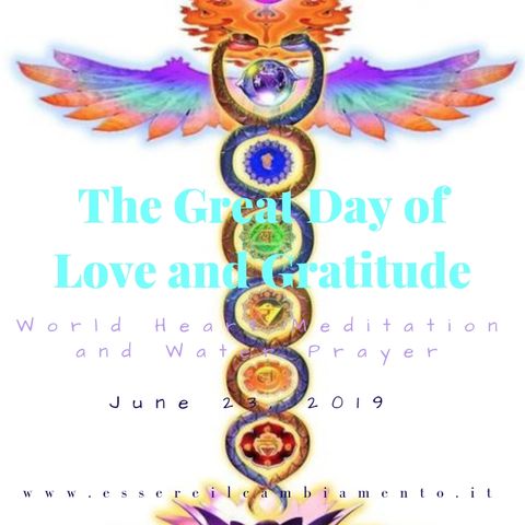 Buongiorno con la meditazione di Amore e Gratitudine 2019!