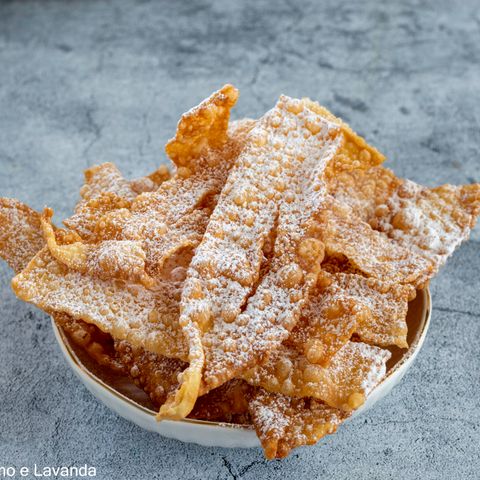 Chiacchiere senza uova