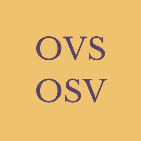 Peculiar Grammar - OVS e OSV