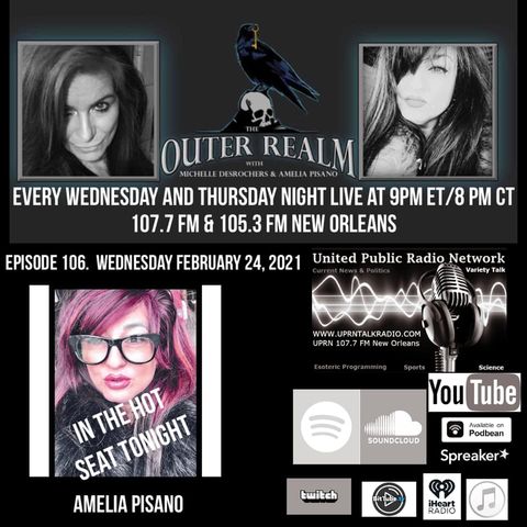 The Outer Realm With Michelle Desrochers and Amelia Pisano there guest Amelia Pisano
