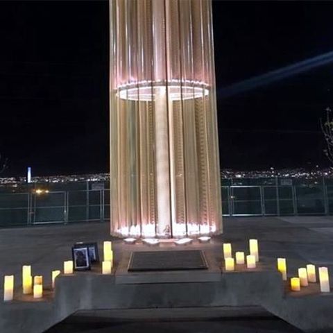 Develan monumento por muertos en Walmart de El Paso