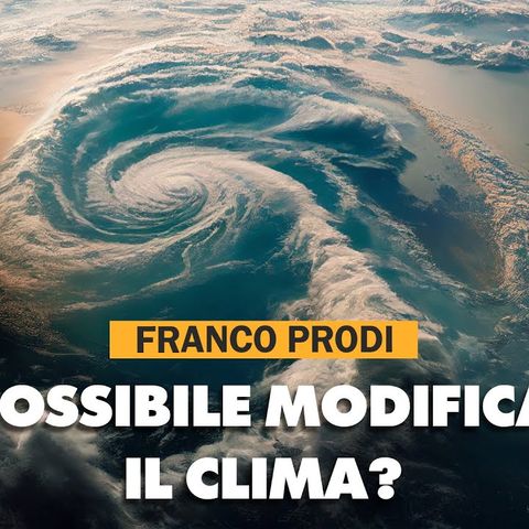Franco Prodi: "E' possibile provare a modificare il clima"