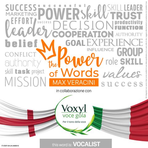 THE POWER OF WORDS con Max Veracini: VOCALIST