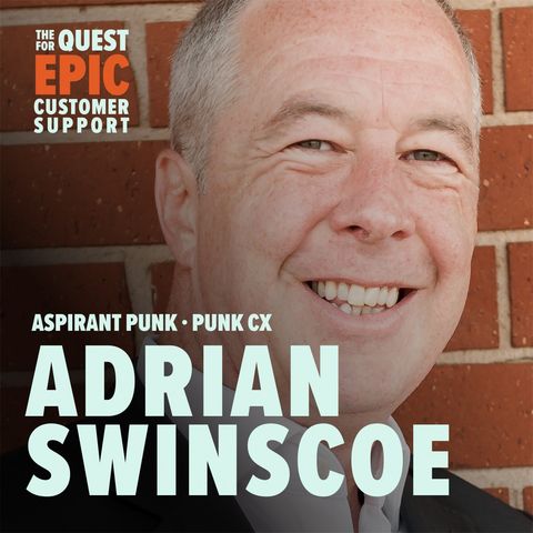Customer Experience Goes Punk With Adrian Swinscoe