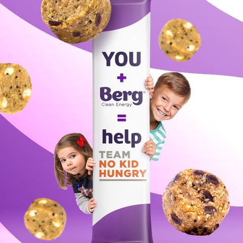Berg Bites Donates 100% to No Kid Hungry