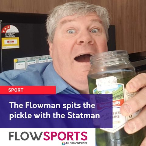 AFL preview as the Flowman spits the pickle juice over the dills at the AFL saying no wrecking the grass with your saliva