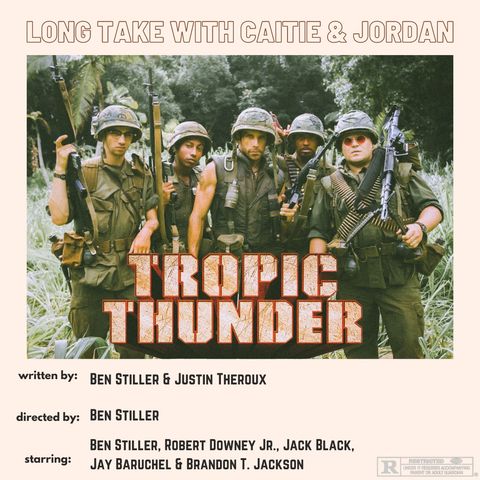 Tropic Thunder (Ain't no Criss Angel: Mindfreak, David Blaine, Trapdoor Horse Shit jumping off here!)